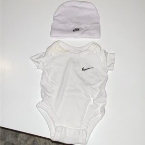 Nike newborn onesie and hat